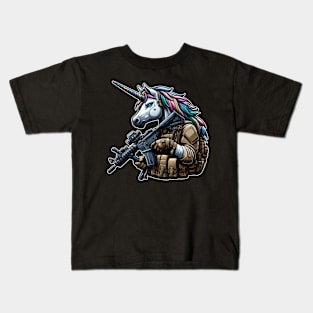 Tactical Unicorn - Star Kids T-Shirt